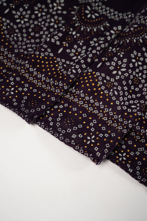 Tawakkal - Luxury Velvet Outfit with Embroidered Velvet Shawl purple