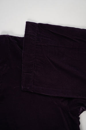 Tawakkal - Luxury Velvet Outfit with Embroidered Velvet Shawl purple