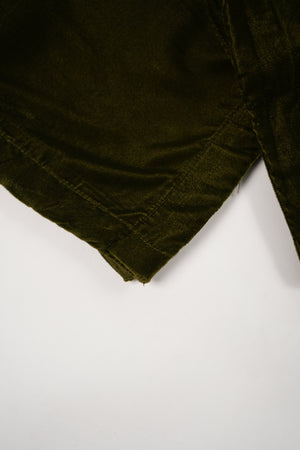Tawakkal - Luxury Velvet Outfit with Embroidered Velvet Shawl  Mehndi