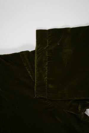 Tawakkal - Luxury Velvet Outfit with Embroidered Velvet Shawl  Mehndi