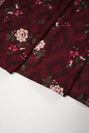 Rozi - Exclusive Khaddar Outfit with  Shawl - Ready to Wear SD565