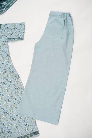 Rozi - Exclusive Khaddar Outfit with  Shawl - Ready to Wear SD570