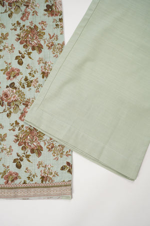 Rozi - Exclusive Khaddar Outfit with  Shawl - Ready to Wear SD566