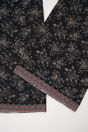Rozi - Exclusive Khaddar Outfit with  Shawl - Ready to Wear SD569