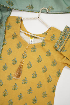 Rozi - Exclusive Khaddar Outfit with  Shawl - Ready to Wear SD567