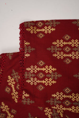 Rozi - Exclusive Khaddar Outfit with Multani Shawl - Ready to Wear - Warm Fabric SB137