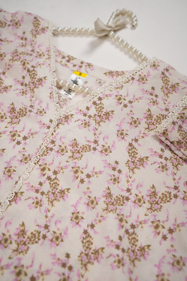Rozi - Premium Quality Linen Outfit - Ready to wear PKD017