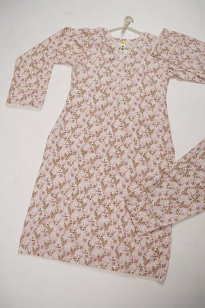 Rozi - Premium Quality Linen Outfit - Ready to wear PKD017