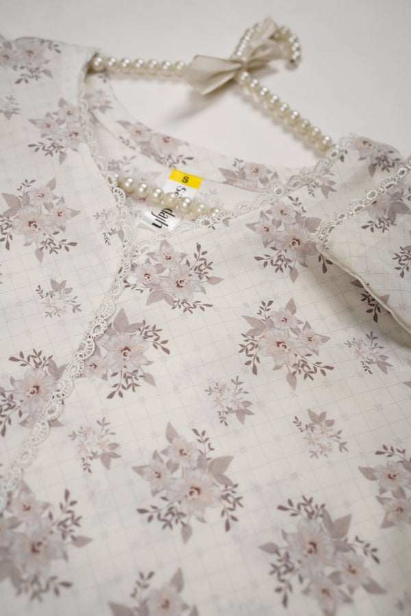 Rozi - Premium Quality Linen Outfit - Ready to wear PKD016