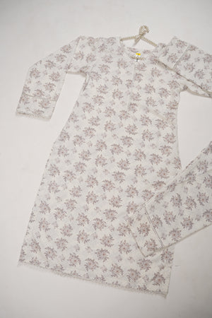 Rozi - Premium Quality Linen Outfit - Ready to wear PKD016