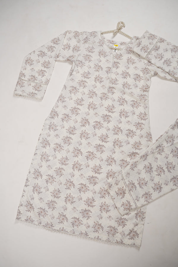 Rozi - Premium Quality Linen Outfit - Ready to wear PKD016