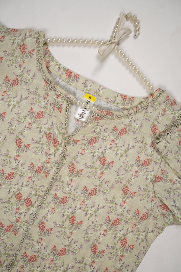 Rozi - Premium Quality Linen Outfit - Ready to wear PKD013