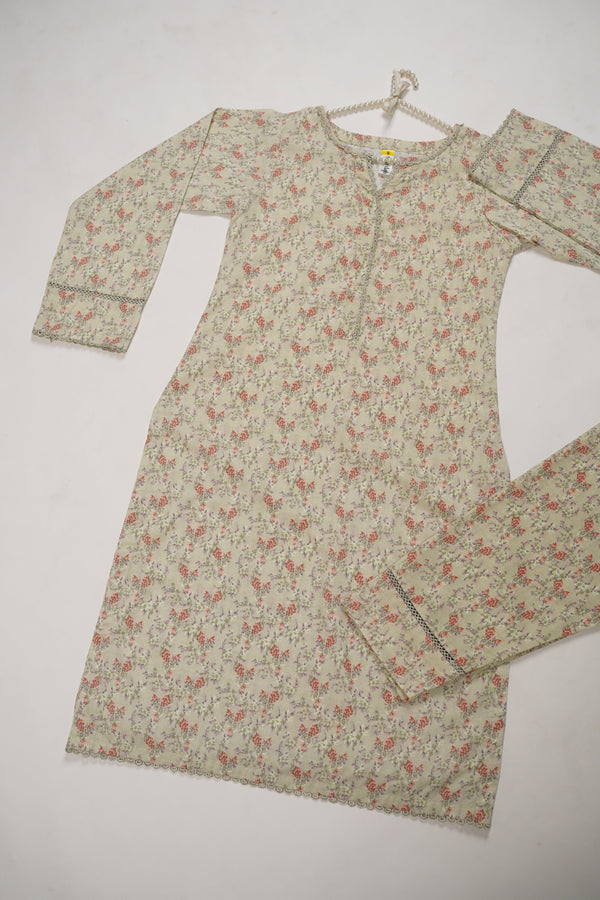 Rozi - Premium Quality Linen Outfit - Ready to wear PKD013