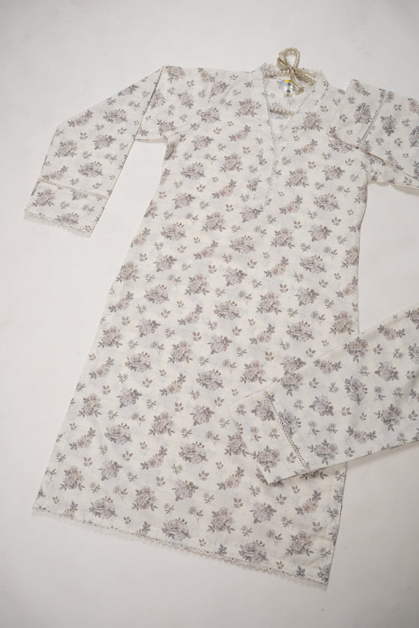 Rozi - Premium Quality Linen Outfit - Ready to wear PKD015