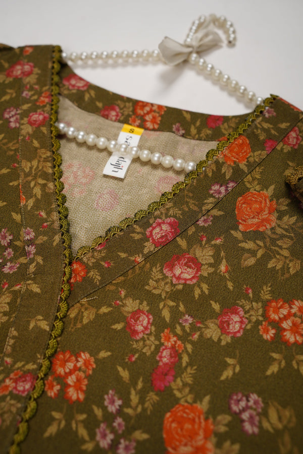 Rozi - Luxury Dhanak  Co-Ords - Ready to Wear PKD006