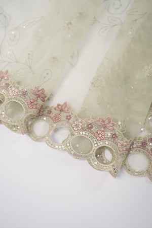 SadaBahar Originals  - Luxury Organza Outfit with Sharara  - Ready to Wear SD284