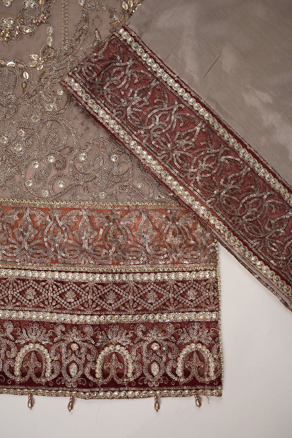 Husan e Jahan - Luxury Festive Collection With Plazo - Ready to Wear - Hej-V5-D8