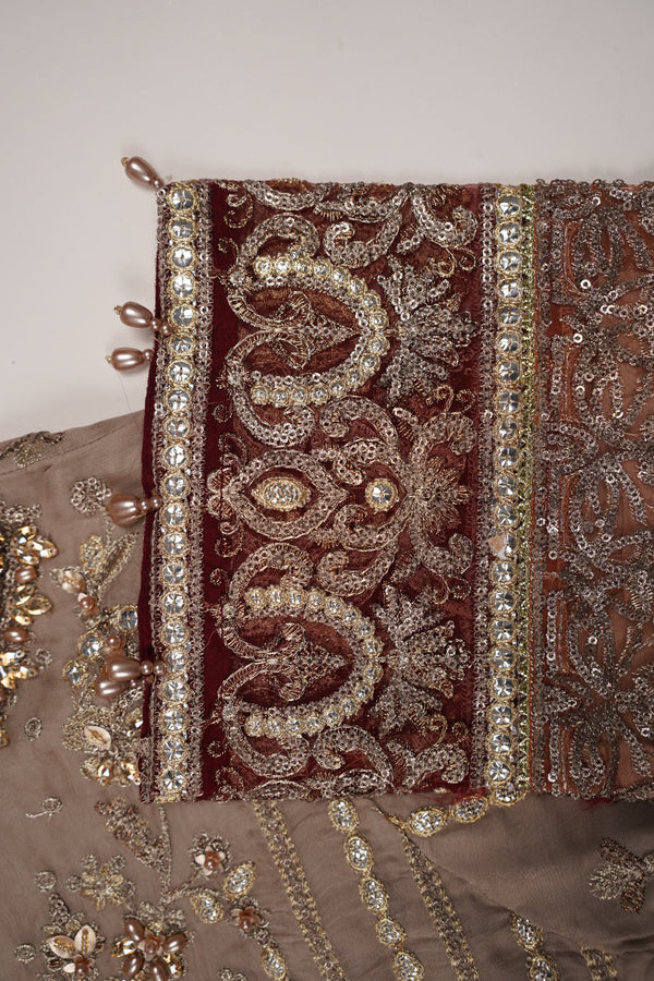 Husan e Jahan - Luxury Festive Collection With Plazo - Ready to Wear - Hej-V5-D8