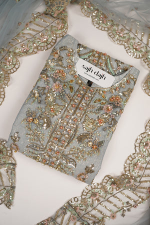 Husan e Jahan - Luxury Festive Collection With Shararah - Ready to Wear -SB- HEJ-V5-D9