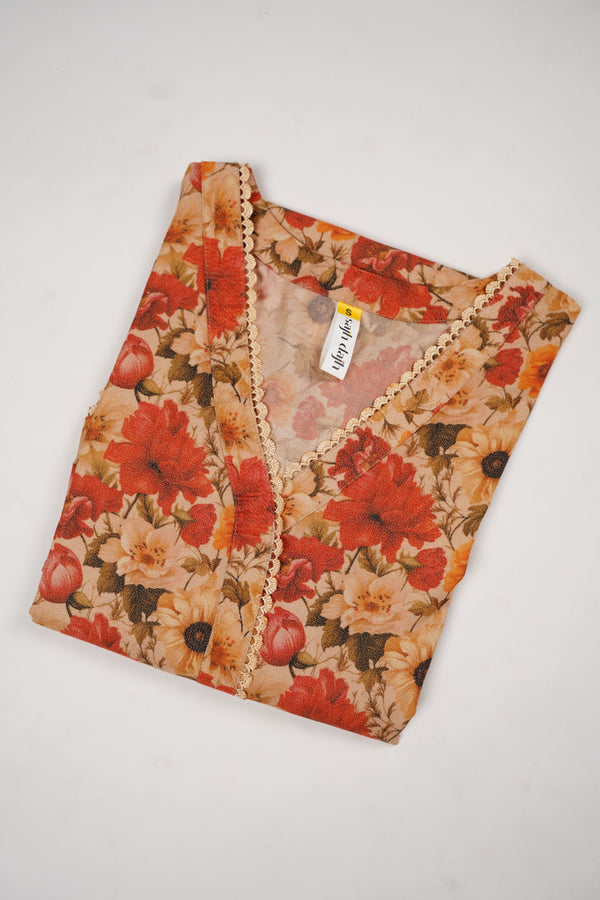 Rozi - Luxury Dhanak  Co-Ords - Ready to Wear PKD008