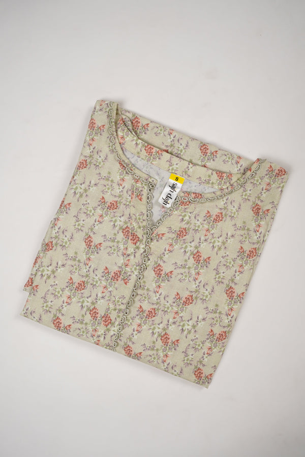 Rozi - Premium Quality Linen Outfit - Ready to wear PKD013