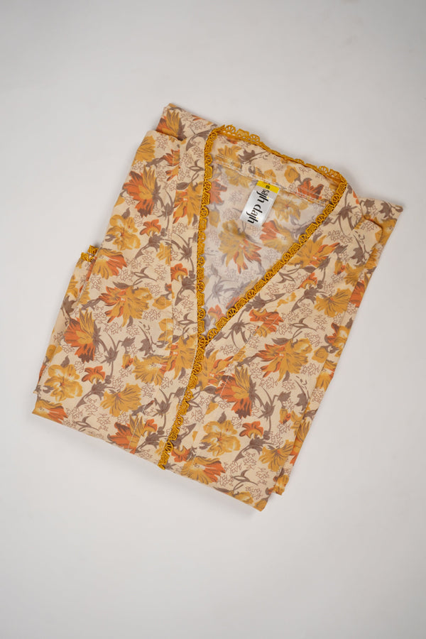 Rozi - Premium Quality Linen Outfit - Ready to wear PKD003