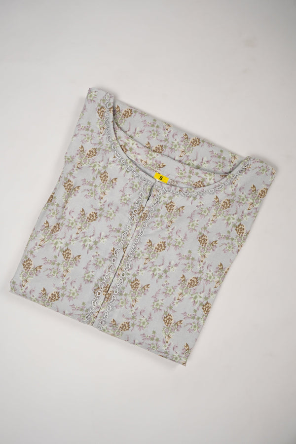 Rozi - Premium Quality Linen Outfit - Ready to wear PKD018