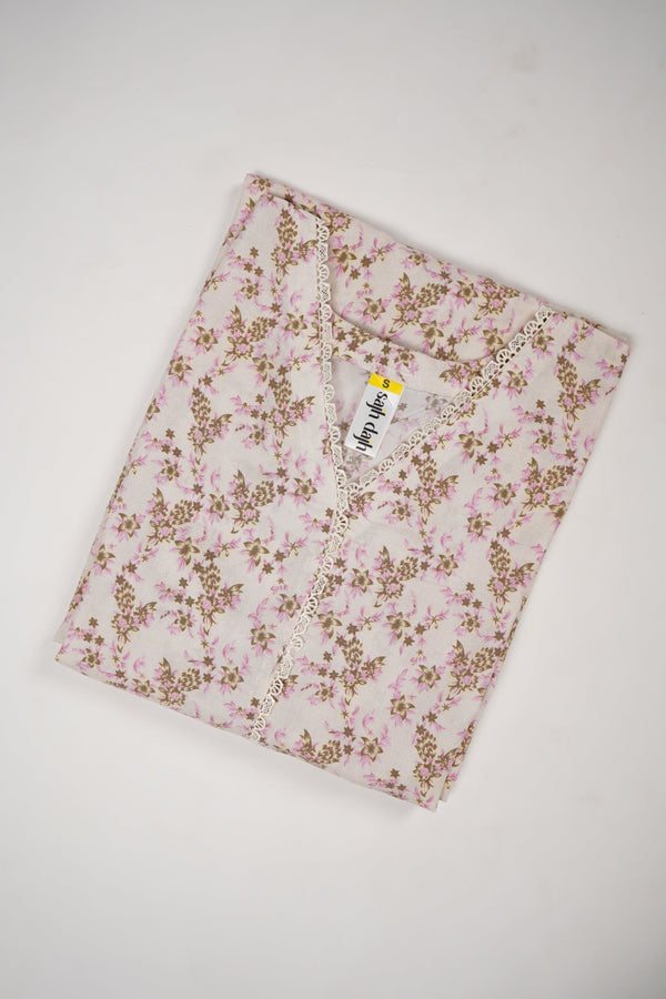 Rozi - Premium Quality Linen Outfit - Ready to wear PKD017