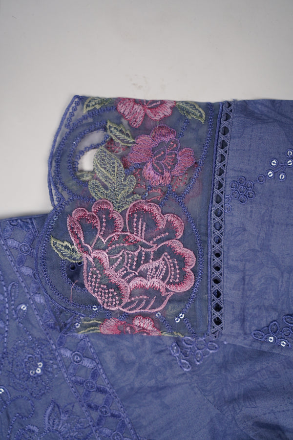 Bin Saeed Originals - Farshi Shalwar - Lawn Outfit with Chiffon Dupatta - Ready to wear PD054