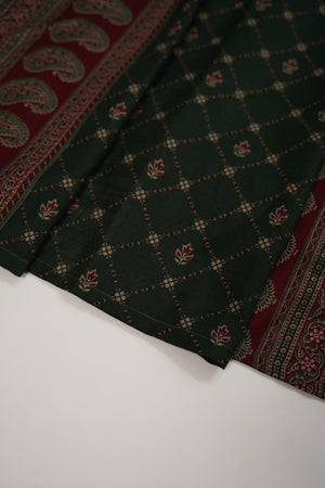 Bin Saeed Originals  - Exclusive Khaddar Outfit with  Shawl - Ready to Wear SD575