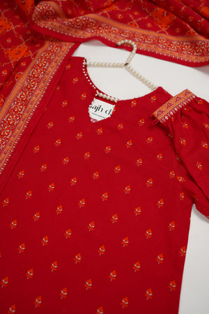 Bin Saeed Originals  - Exclusive Khaddar Outfit with  Shawl - Ready to Wear SD576