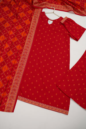 Bin Saeed Originals  - Exclusive Khaddar Outfit with  Shawl - Ready to Wear SD576