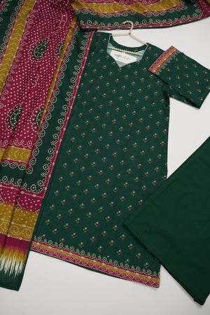 Bin Saeed Originals  - Exclusive Khaddar Outfit with  Shawl - Ready to Wear SD580