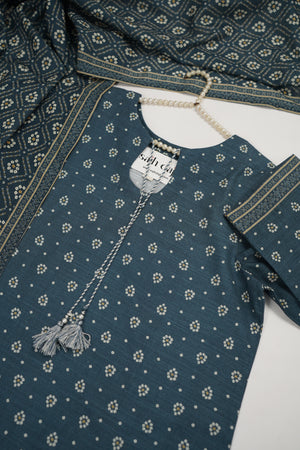 Bin Saeed Originals  - Exclusive Khaddar Outfit with  Shawl - Ready to Wear SD581