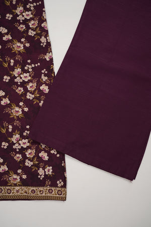Bin Saeed Originals  - Exclusive Khaddar Outfit with  Shawl - Ready to Wear SD582