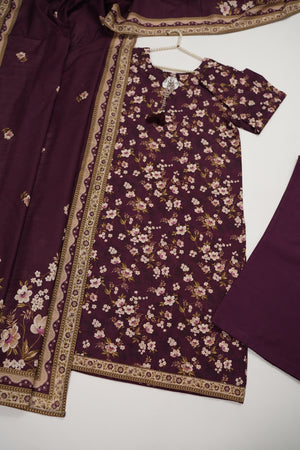 Bin Saeed Originals  - Exclusive Khaddar Outfit with  Shawl - Ready to Wear SD582