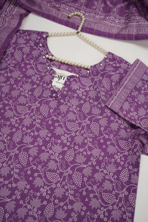 Bin Saeed Originals  - Exclusive Khaddar Outfit with  Shawl - Ready to Wear SD583