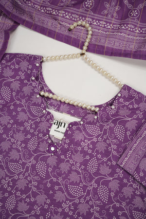 Bin Saeed Originals  - Exclusive Khaddar Outfit with  Shawl - Ready to Wear SD583
