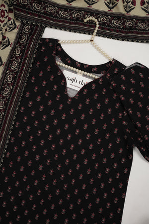 Bin Saeed Originals  - Exclusive Khaddar Outfit with  Shawl - Ready to Wear SD584