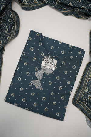 Bin Saeed Originals  - Exclusive Khaddar Outfit with  Shawl - Ready to Wear SD581