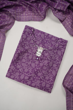 Bin Saeed Originals  - Exclusive Khaddar Outfit with  Shawl - Ready to Wear SD583