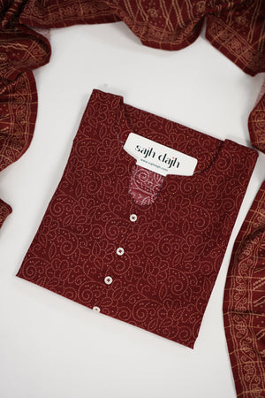 Bin Saeed Originals  - Exclusive Khaddar Outfit with  Shawl - Ready to Wear SD579