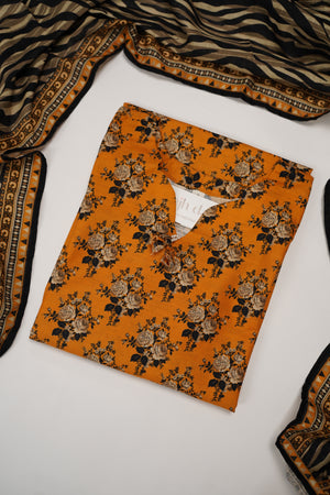 Bin Saeed Originals  - Exclusive Khaddar Outfit with  Shawl - Ready to Wear SD578