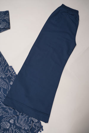 Rozi - Exclusive Khaddar Outfit with  Shawl - Ready to Wear - PD144 -SB