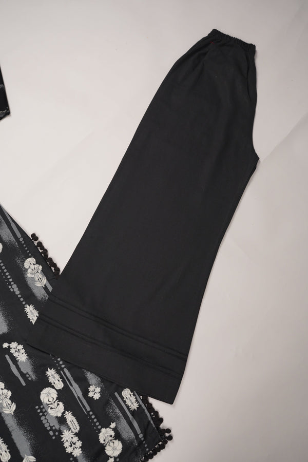 Rozi - Exclusive Khaddar Outfit with  Shawl - Ready to Wear - PD148