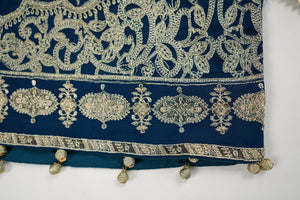 Husan e Jahan - Luxury Chiffon Outfit with Chiffon Dupatta & Gharara - Ready to Wear - V2 - Eid25 - 03 -SD
