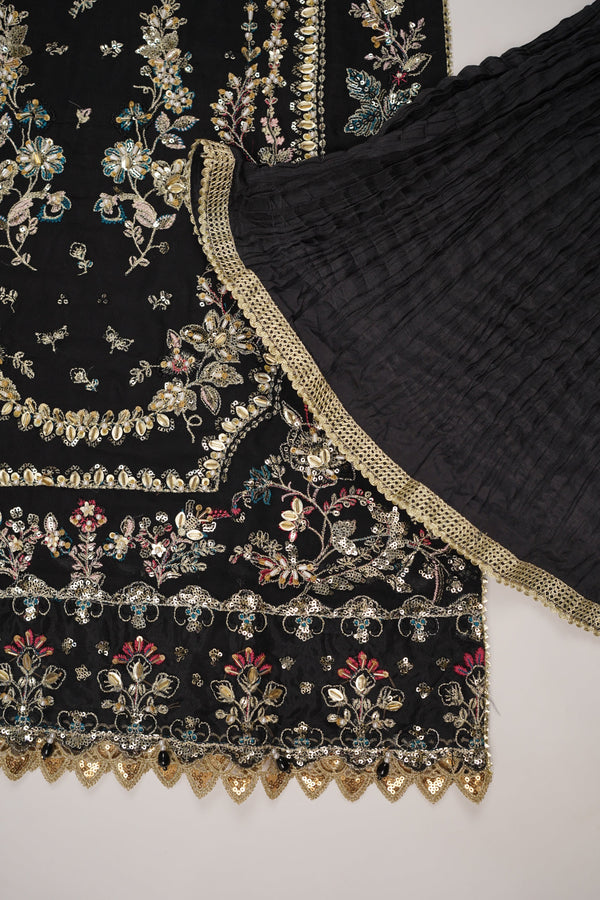 Husan e Jahan - Luxury Festive Collection With Shararah - Ready to Wear - HEJ-V6-D1