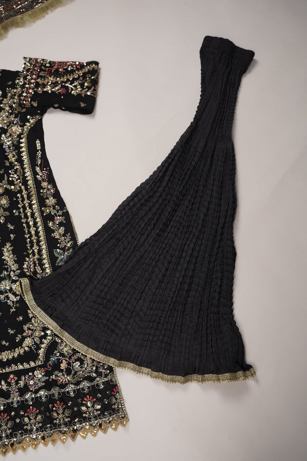 Husan e Jahan - Luxury Festive Collection With Shararah - Ready to Wear - HEJ-V6-D1