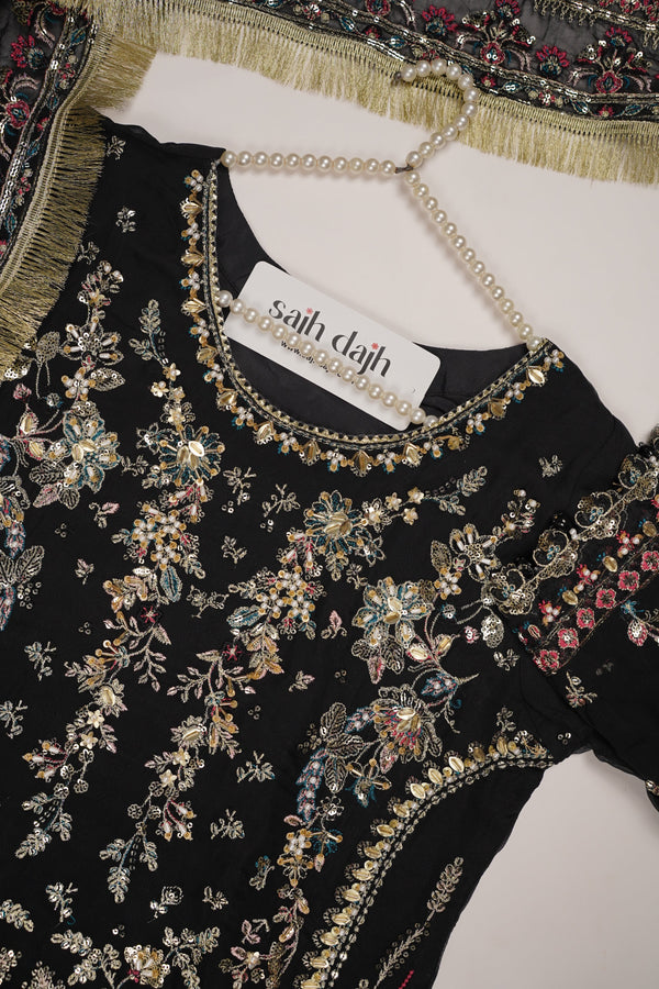 Husan e Jahan - Luxury Festive Collection With Shararah - Ready to Wear - HEJ-V6-D1