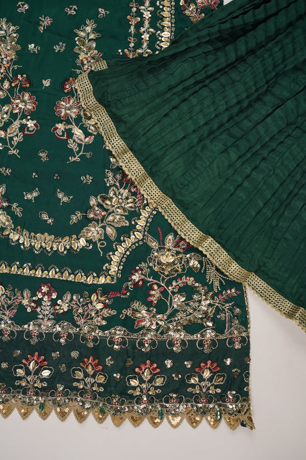 Husan e Jahan - Luxury Festive Collection With Shararah - Ready to Wear - HEJ-V6-D3